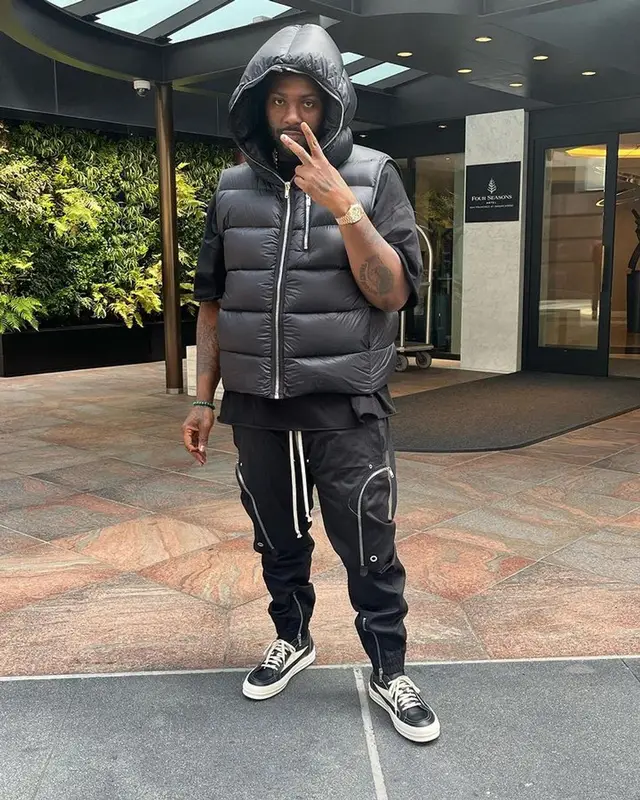 Peezy outfit in Rick Owens, 2023