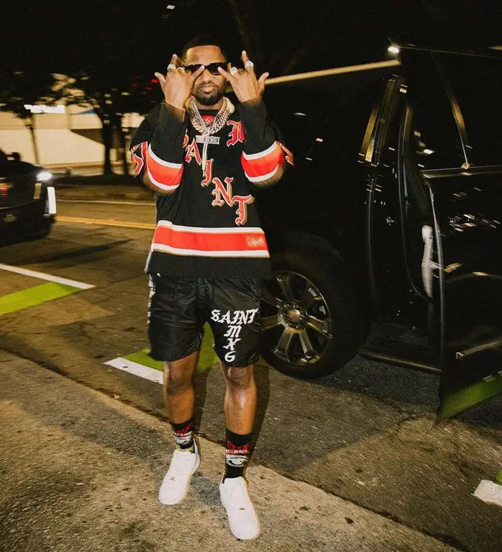 Fabolous outfit in Saint Michael and Nike, 2023