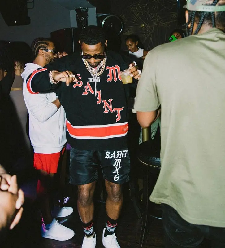 Fabolous outfit in Saint Michael and Nike, 2023