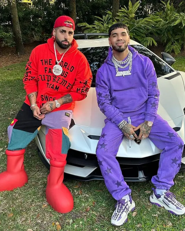 DJ Luian outfit in Supreme, Aelfric Eden, and MSCHF, 2023
