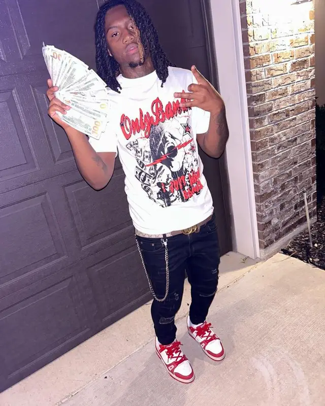 23Kayb outfit in Louis Vuitton, Gucci, and Polo Ralph Lauren, 2023
