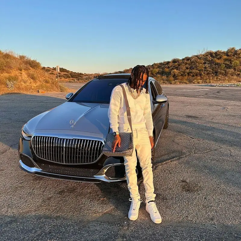 DDG outfit in Amiri, Nike, and Goyard, 2023