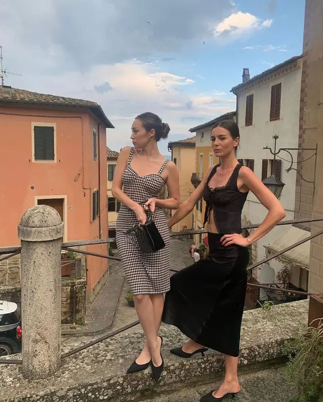 Alycia Debnam-Carey outfit in Dior and Reformation, 2023