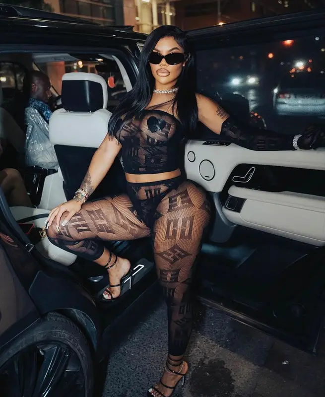 Chinese Kitty outfit in Dior, Balenciaga, and Rene Caovilla, 2023