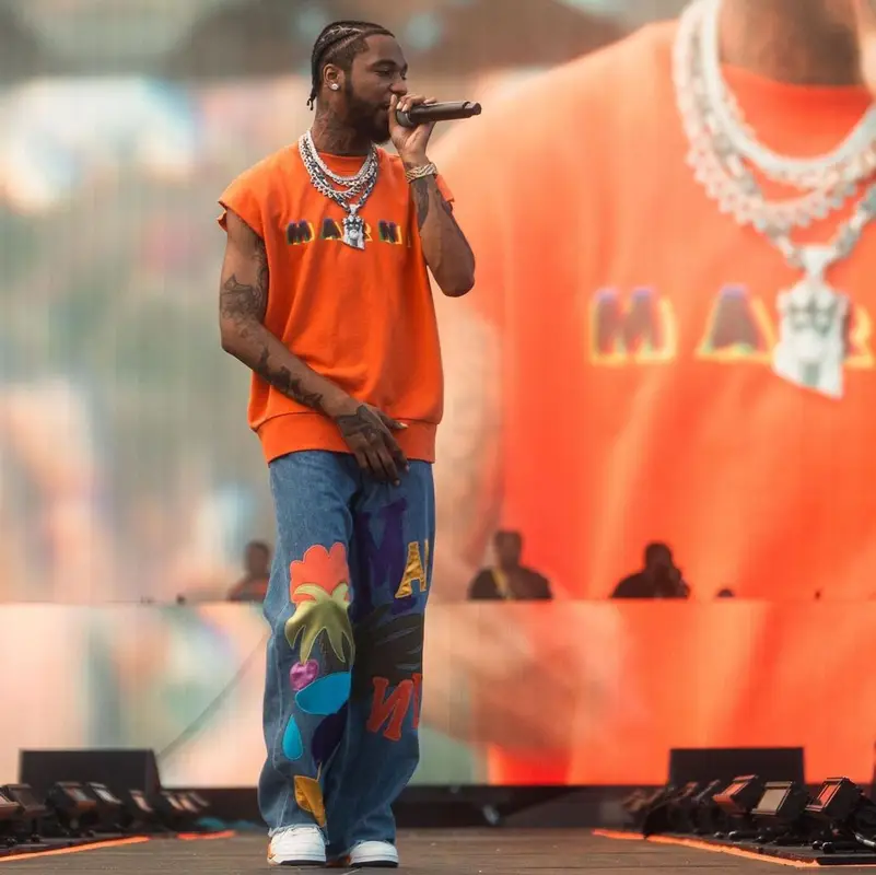 Key Glock outfit in Marni and Jordan, 2023
