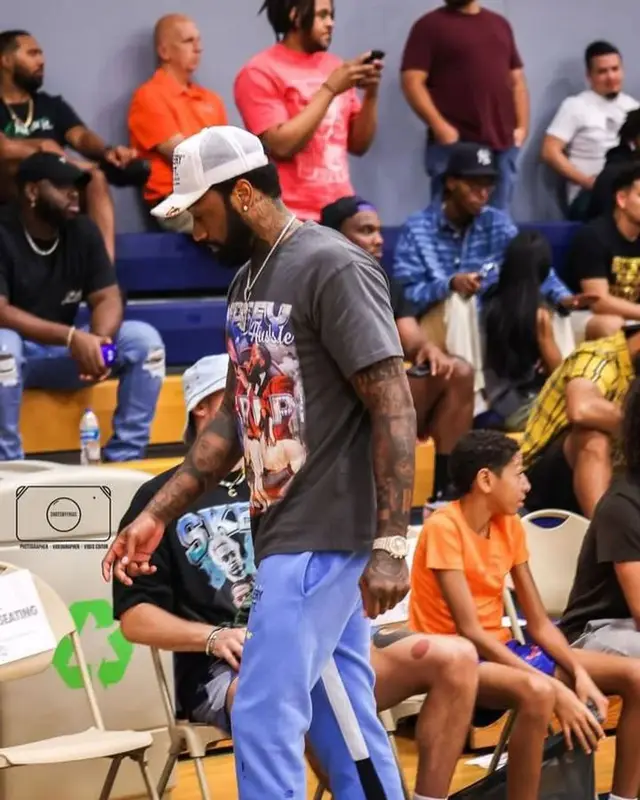 John Wall outfit in Grace Court Co and Gallery Dept., 2023