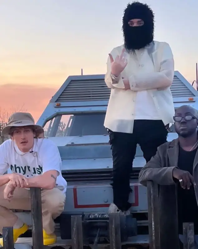 Yeat outfit in Lemeget, 2023