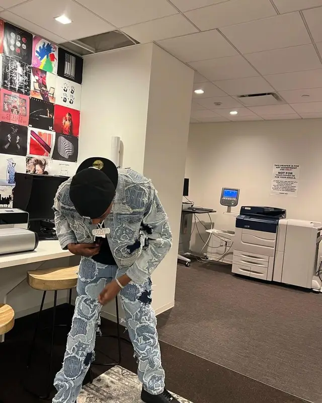 Bandmanrill outfit in Menace and Nike, 2023