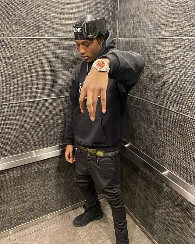 Bandmanrill outfit in Fear of God, Amiri, and Celine, 2023
