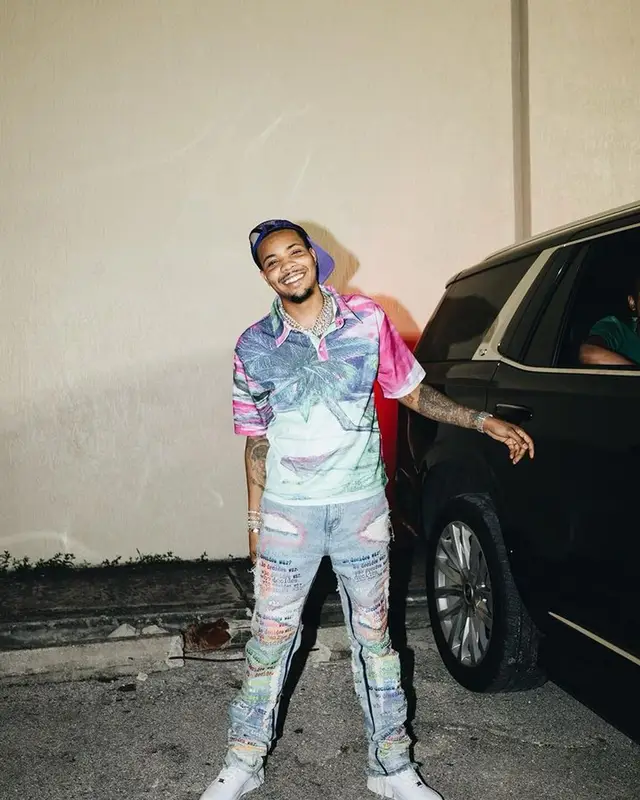 G Herbo outfit in Who Decides War and Nike, 2023