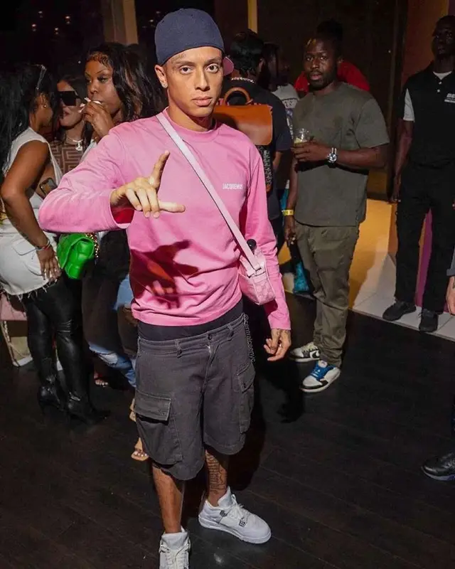 Central Cee outfit in Jacquemus, Jordan, and Gucci, 2023
