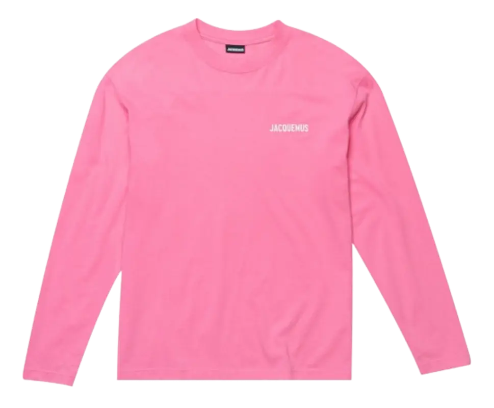 Jacquemus Pink Long Sleeve T-Shirt $150
