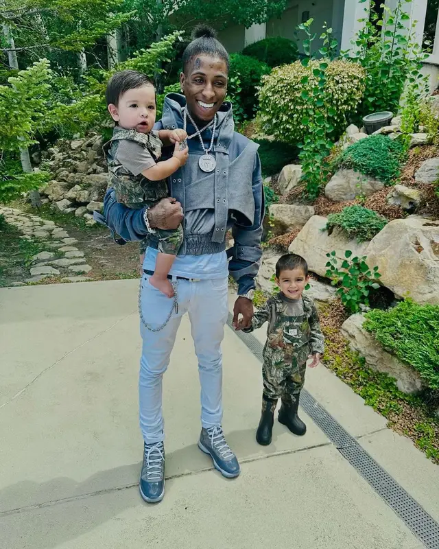 NBA YoungBoy outfit in Jordan, Fendi, and Dior, 2023
