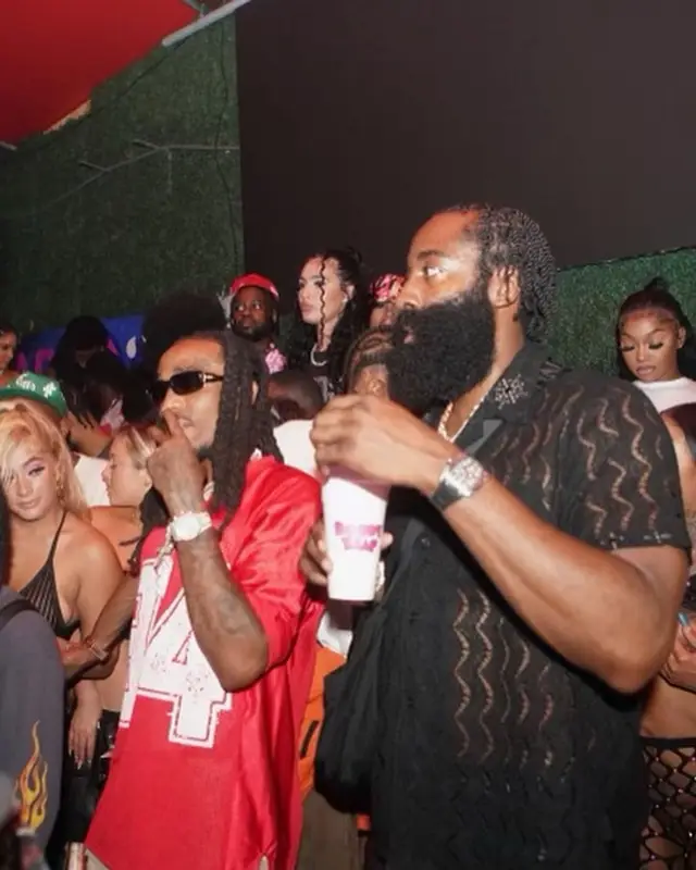 James Harden outfit in Cout De La Liberte, 2023