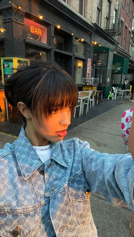 Dina Ayada outfit in Daily Paper and Balenciaga, 2023