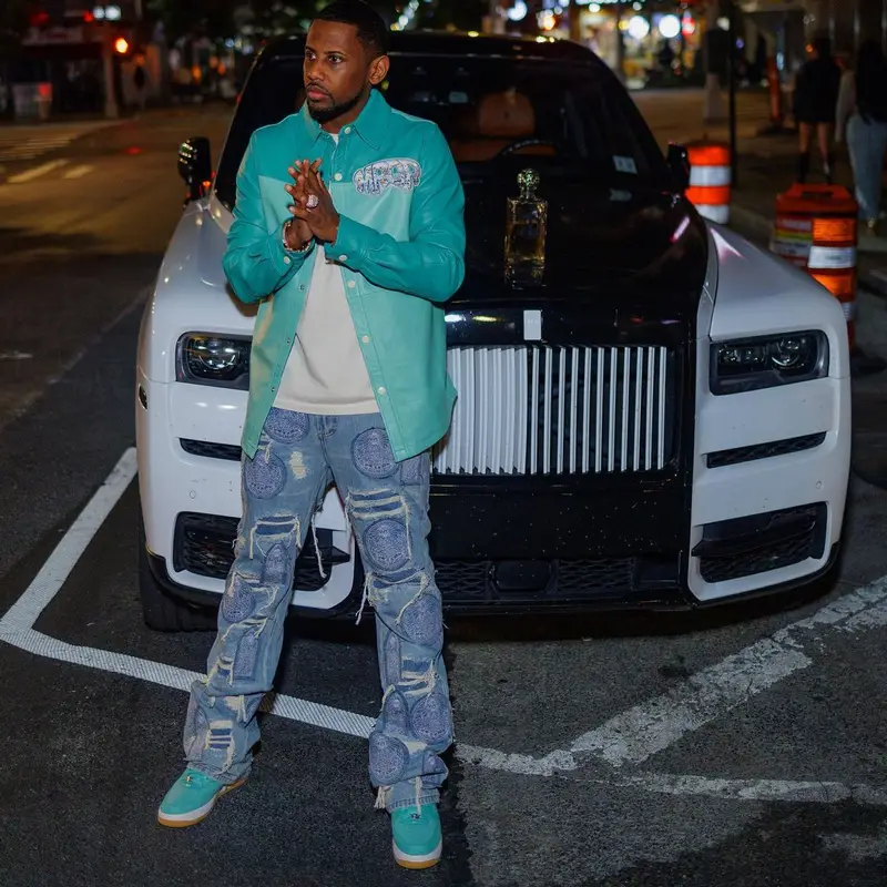 Fabolous outfit in Who Decides War and Nike, 2023