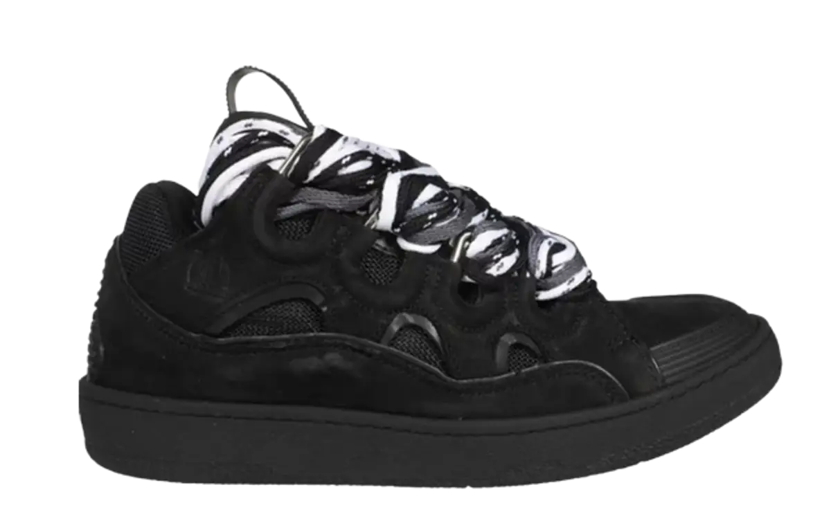 Lanvin Black Curb Sneakers $1143