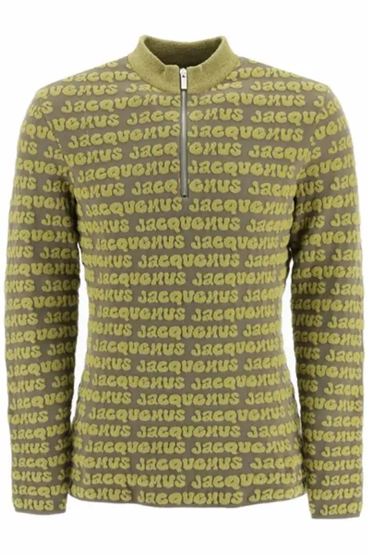 Jacquemus Green La Maille Luis Knitted Jumper $440