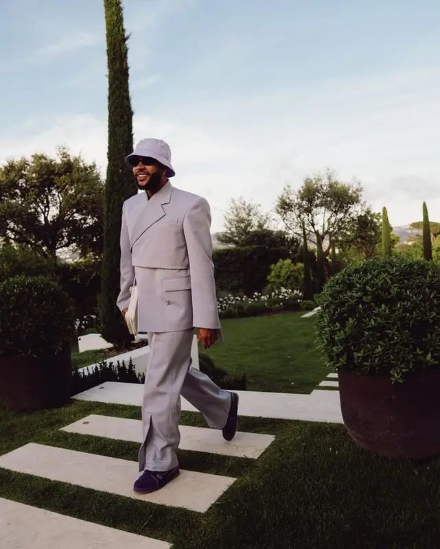 Memphis Depay outfit in Louis Vuitton and Puma, 2023
