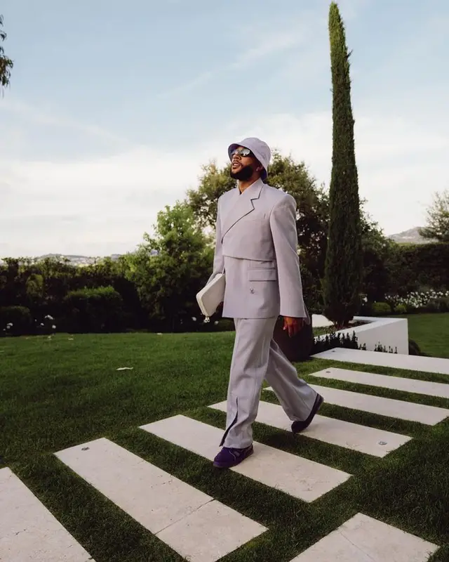 Memphis Depay outfit in Louis Vuitton and Puma, 2023