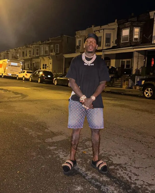 Sauce Walka outfit in Louis Vuitton, Suicoke, and Lanvin, 2023