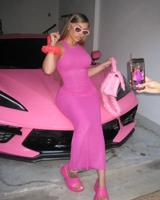 Latto outfit in Balenciaga, Givenchy, and Skims, 2023