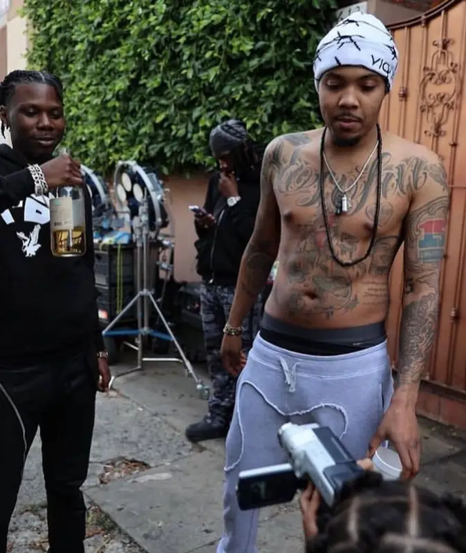 G Herbo outfit in Vicaire, 2023