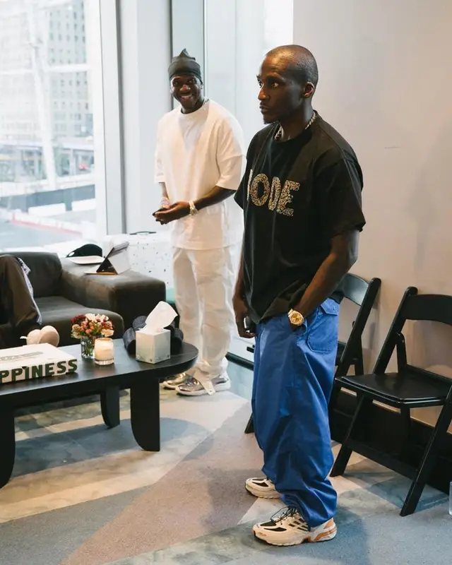 Pusha T outfit in Simone Rocha, Bottega Veneta, and Prada, 2023