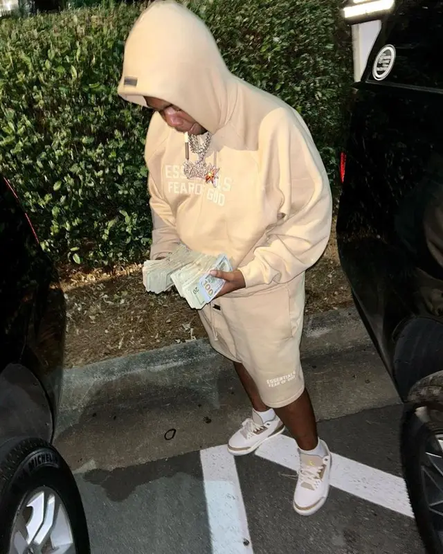 Big 30 outfit in Fear of God and Jordan, 2023