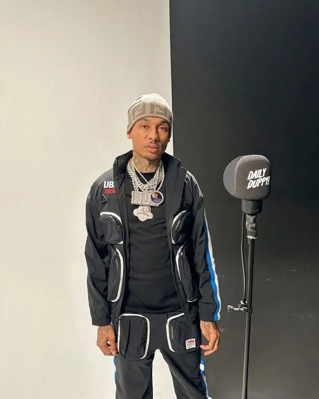 Fredo outfit in Undercover, Fendi, and Nike, 2023