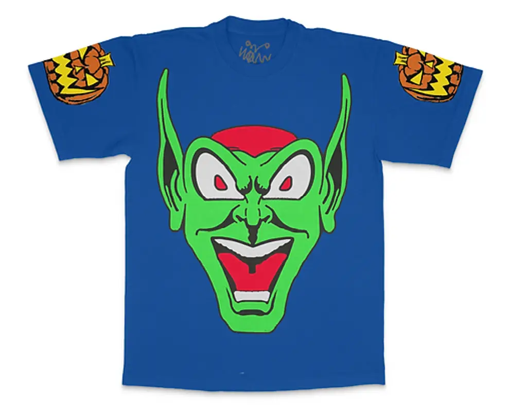 Asspizza  Blue Goblin T-Shirt $65