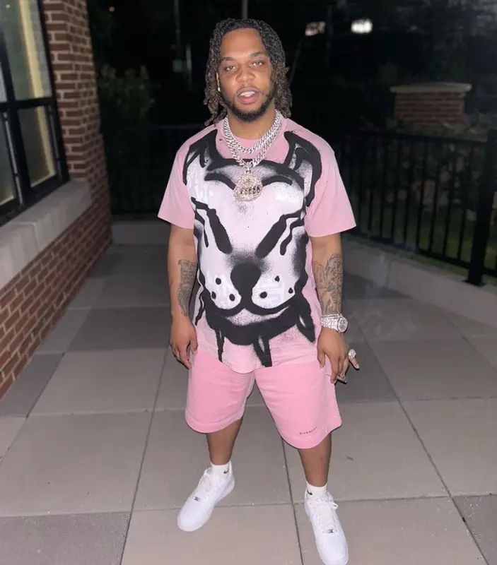 Don Q outfit in Givenchy and Nike, 2023