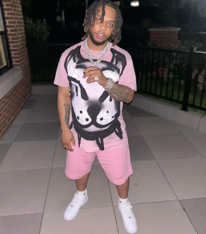 Don Q outfit in Givenchy and Nike, 2023