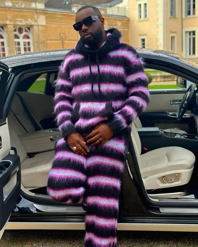 Gims outfit in Marni and Prada, 2023