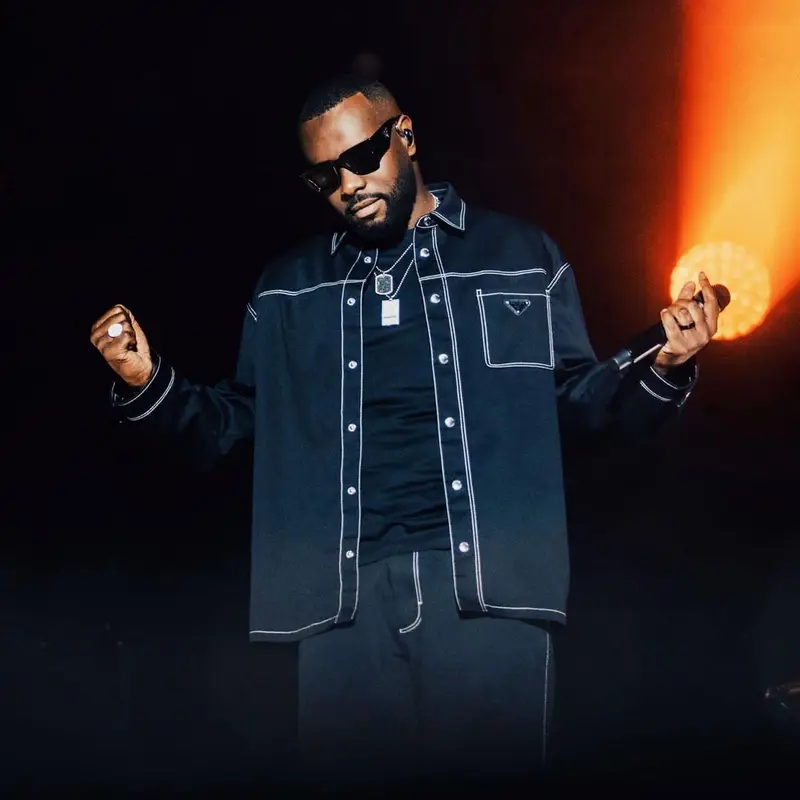Gims outfit in Prada, 2023