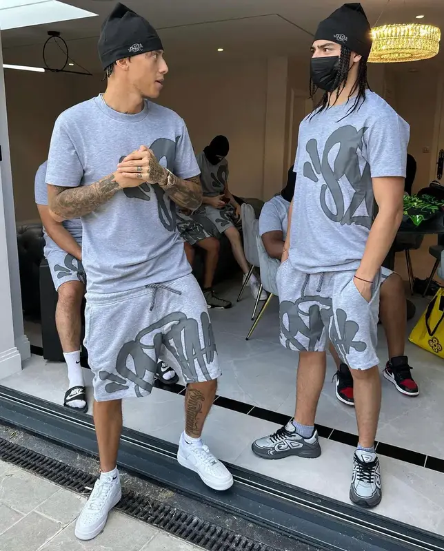 Central Cee outfit in Syna World and Nike, 2023