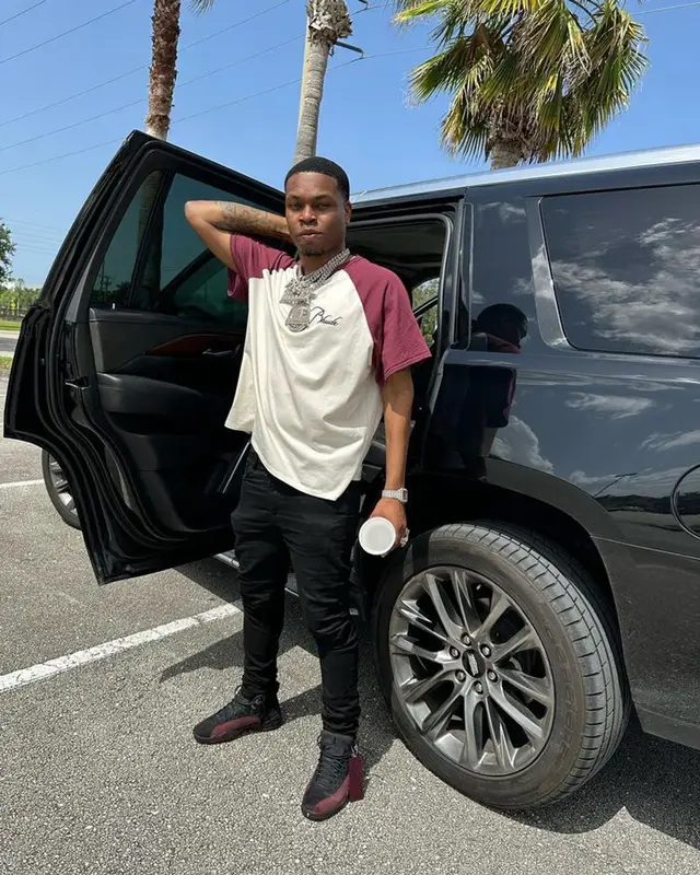 Kenny Muney outfit in Rhude, Amiri, and Jordan, 2023