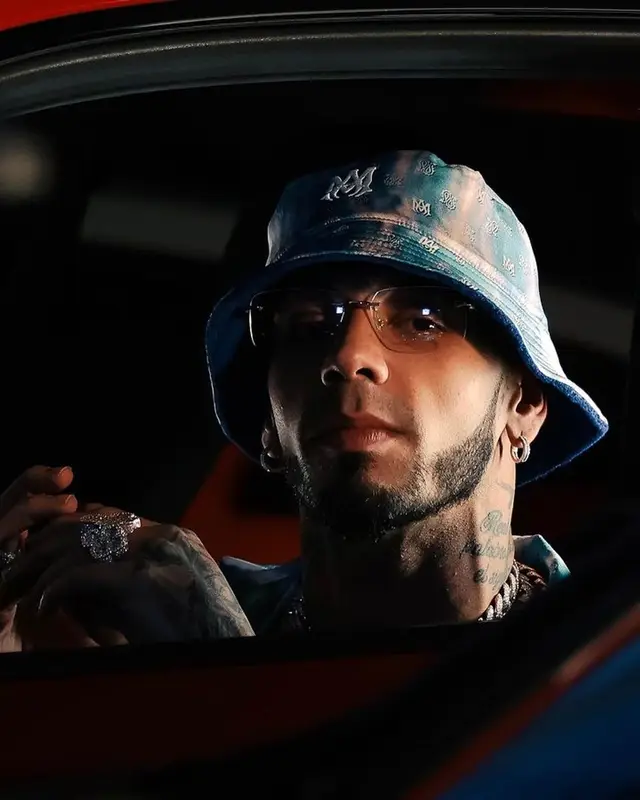 Anuel AA outfit in Amiri, 2023
