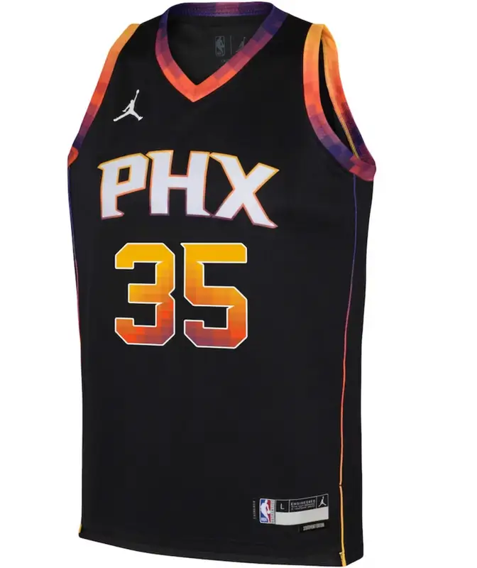 Jordan Phoenix Suns KD Jersey $130