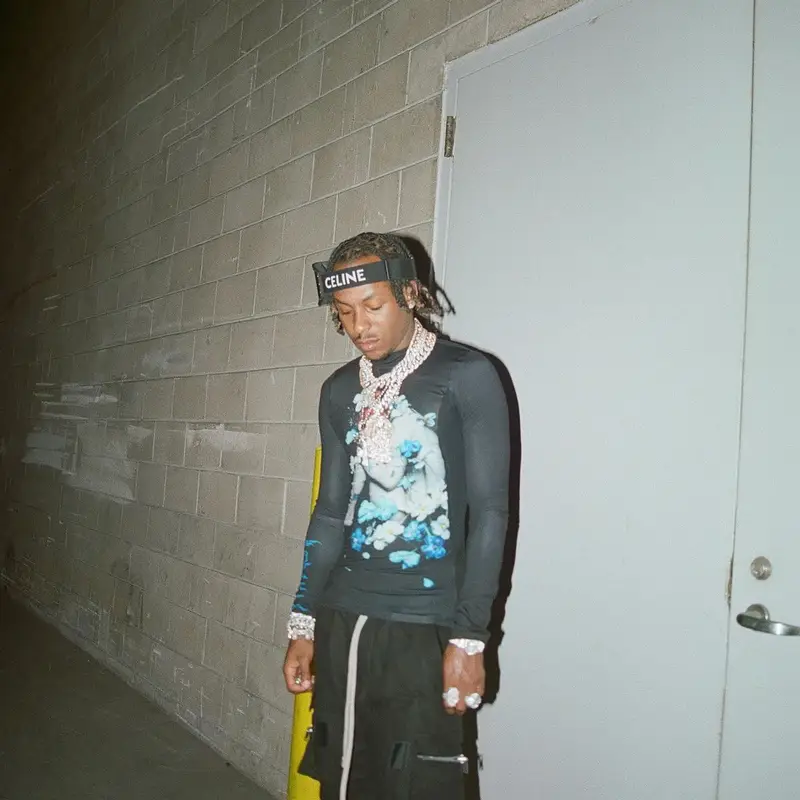 Rich The Kid outfit in Rick Owens, Balenciaga, and Celine, 2023
