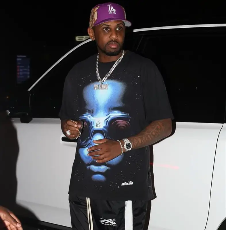 Fabolous outfit in Hellstar, Nike, and Jon Stan, 2023