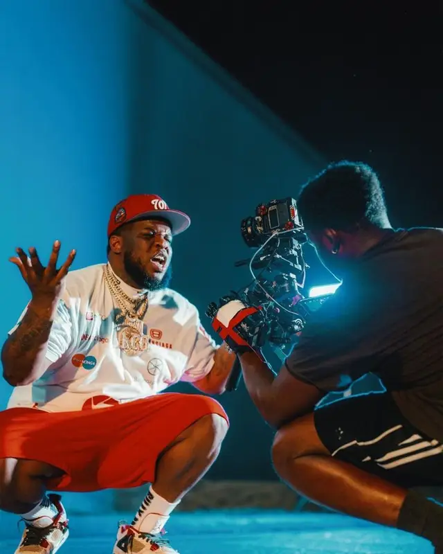 Maxo Kream outfit in Balenciaga, Jordan, and Billy Hill, 2023