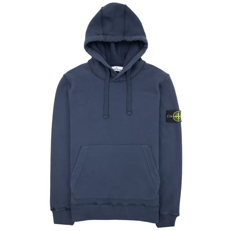 Stone Island Navy Patch Hoodie $377