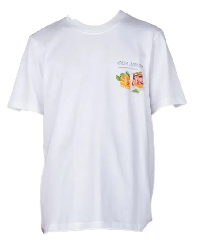 Casablanca White Panoramique T-Shirt $190