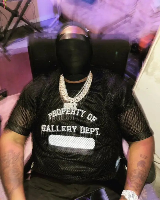 Peezy outfit in Gallery Dept. and Nike, 2023