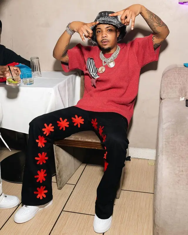 G Herbo outfit in LOSTSHDWS, 2023