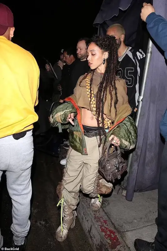 Fka Twigs outfit in Seeing Red, 2023