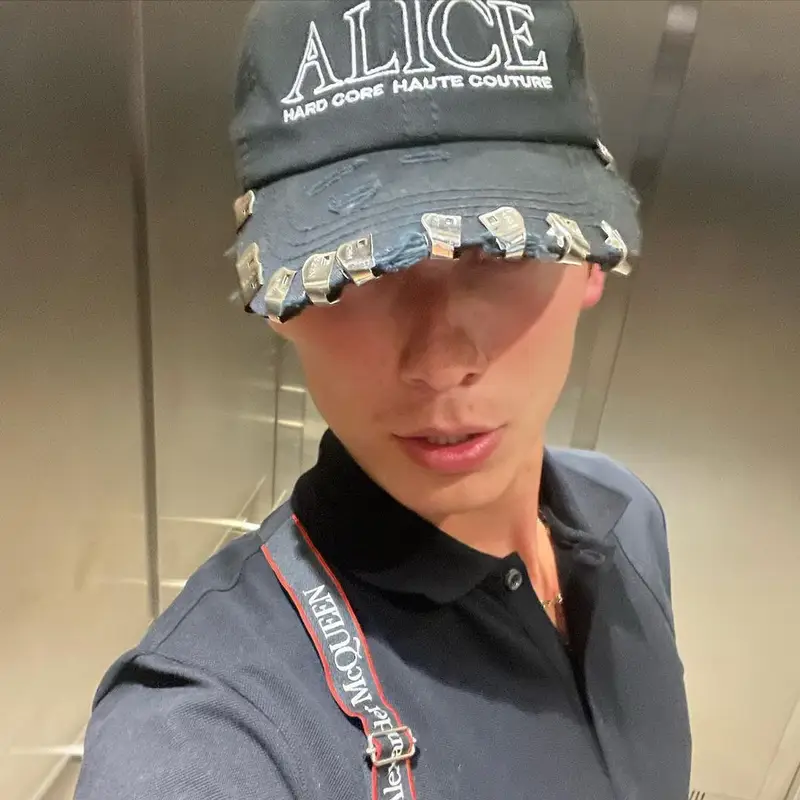 Evan Mock outfit in Alice Hollywood, 2023