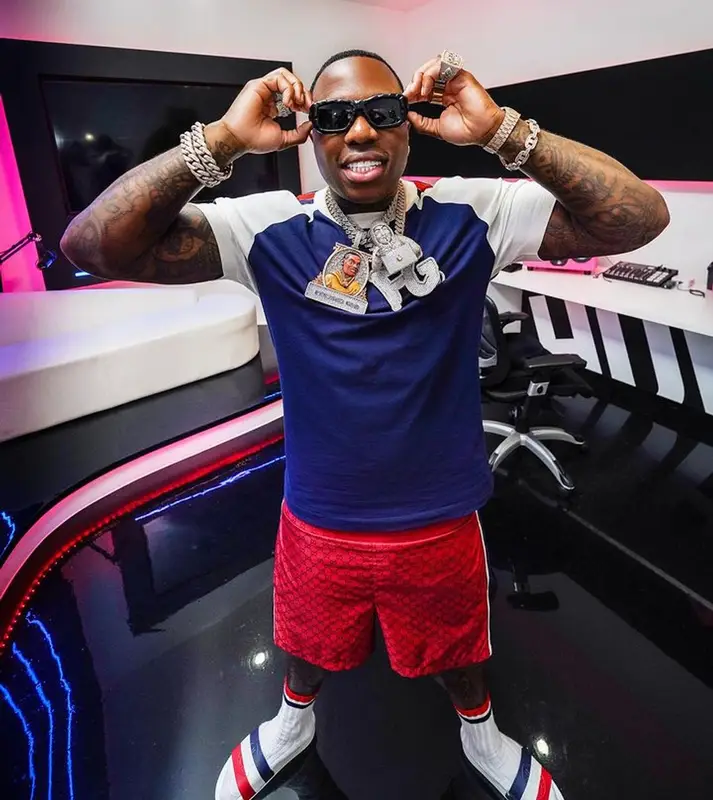 BandMan Kevo outfit in Gucci, Moncler, and Salehe Bembury, 2023