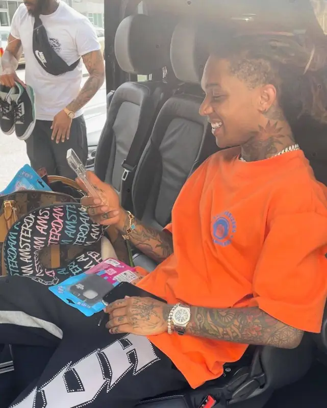 Swae Lee outfit in The Candy Plug, 2023